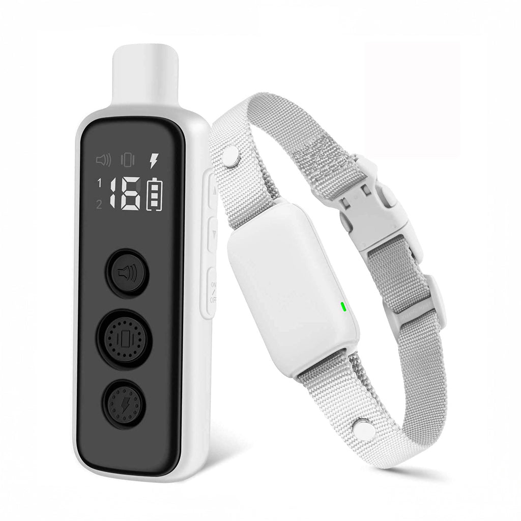 SOONCEJA 1000ft Remote Dog Training Collar 3 Modes IPX7 Waterproof - SOONCEJA